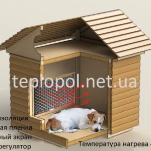 Подогрев будок и вольеров для собак